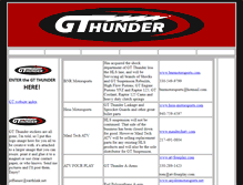 Tablet Screenshot of gtthunder.com